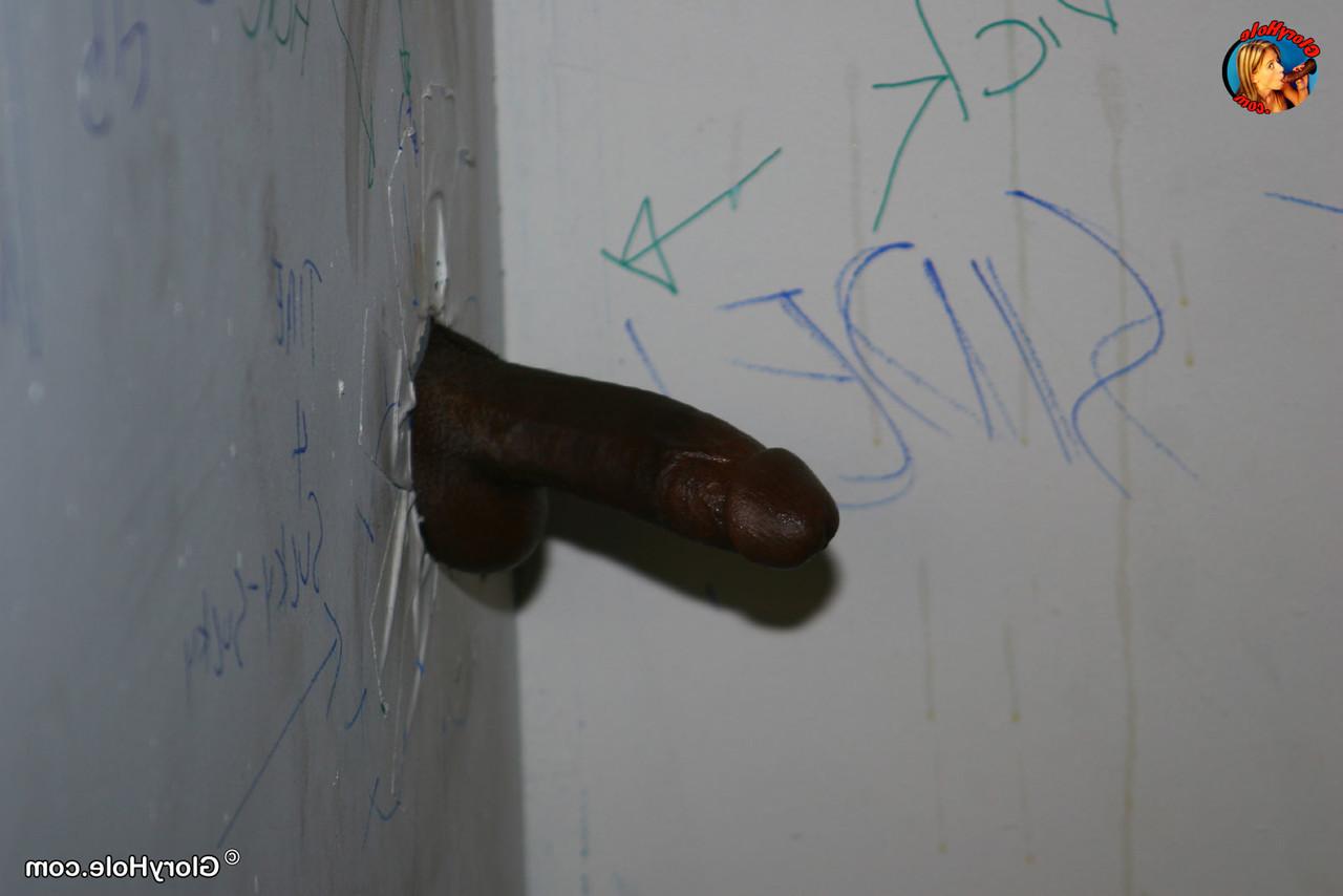 20P Amateur with tiny boobs Lucy Fire tastes a black dong from a gloryhole