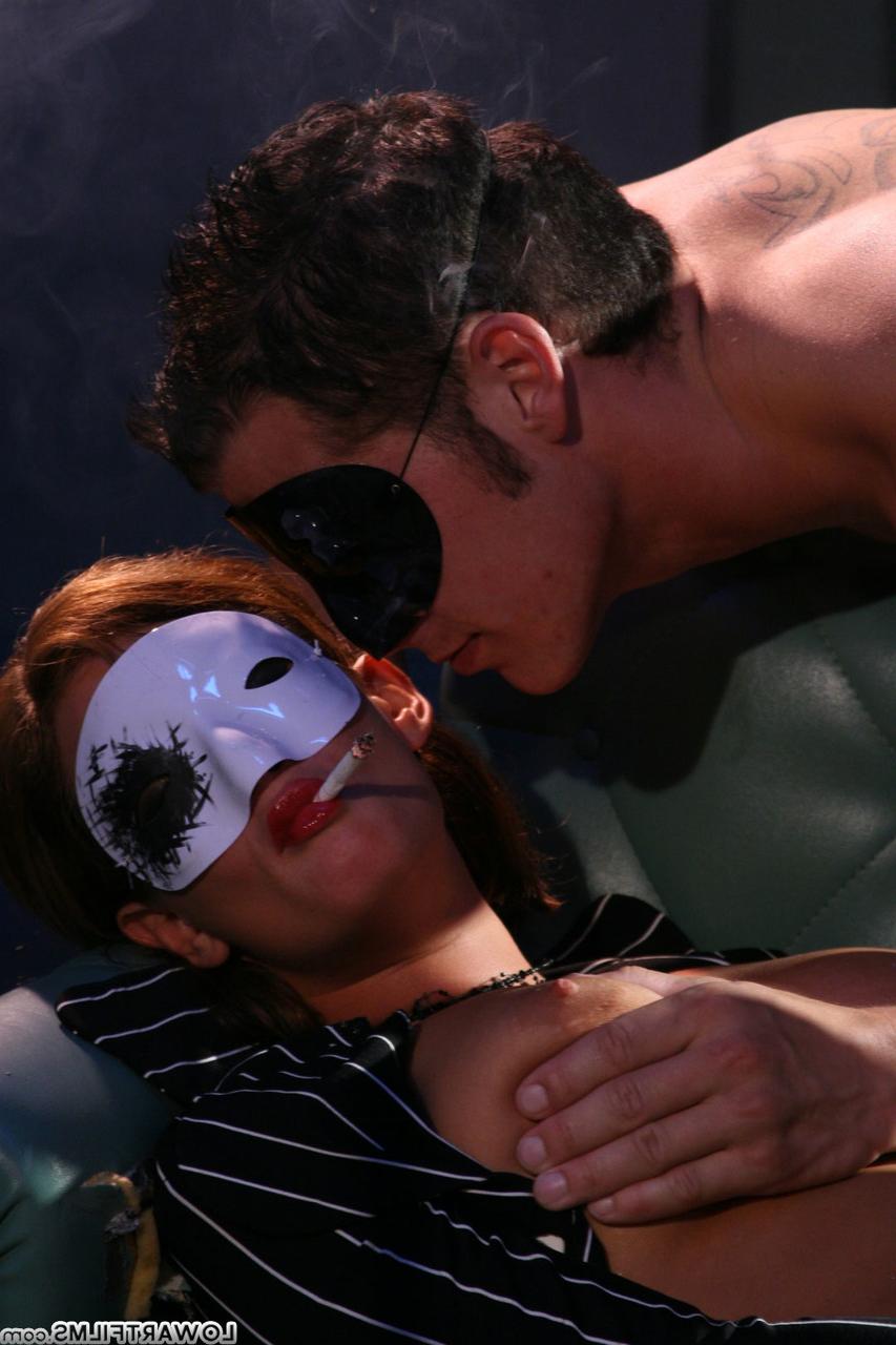 20P Masked dude bangs big titted brunette MILF Tory Lane and cums on her face