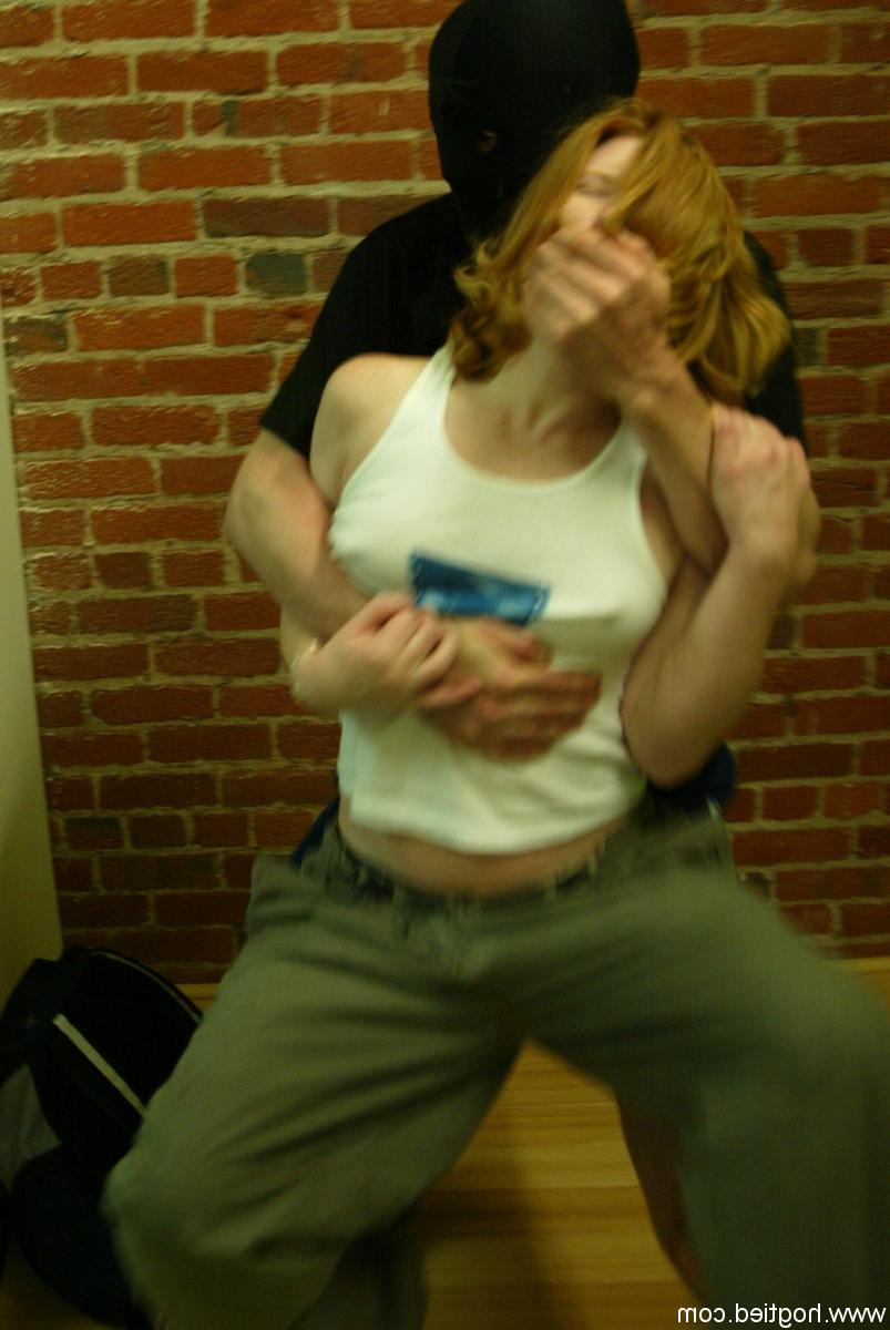 16P Madison Young was kidnapped by masked stranger and hogtied in the basement
