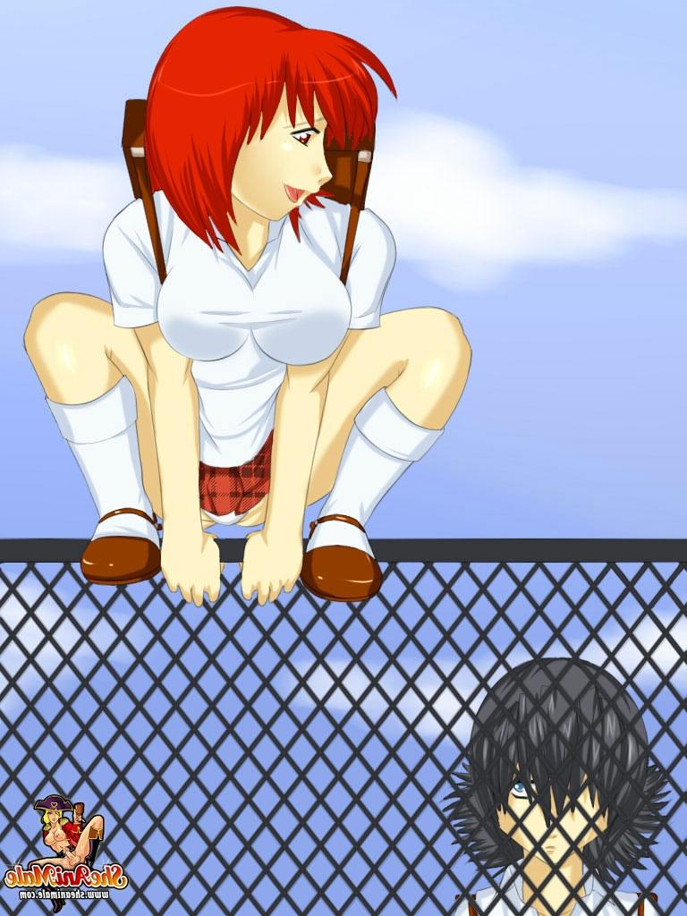 12P Pequenas colegiais travestis de anime curtindo um sexo anal a 3 com um menino bonito