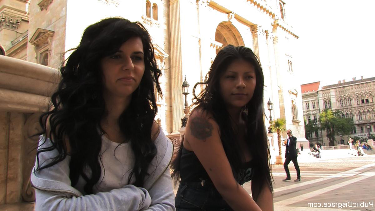 20P Public Disgrace Gabor, Hot Brunette