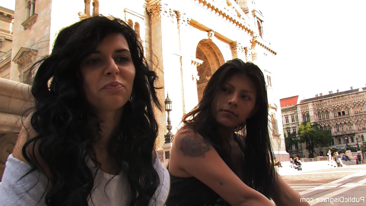 20P Public Disgrace Gabor, Hot Brunette