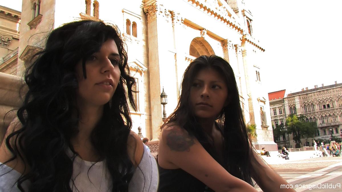 20P Public Disgrace Gabor, Hot Brunette