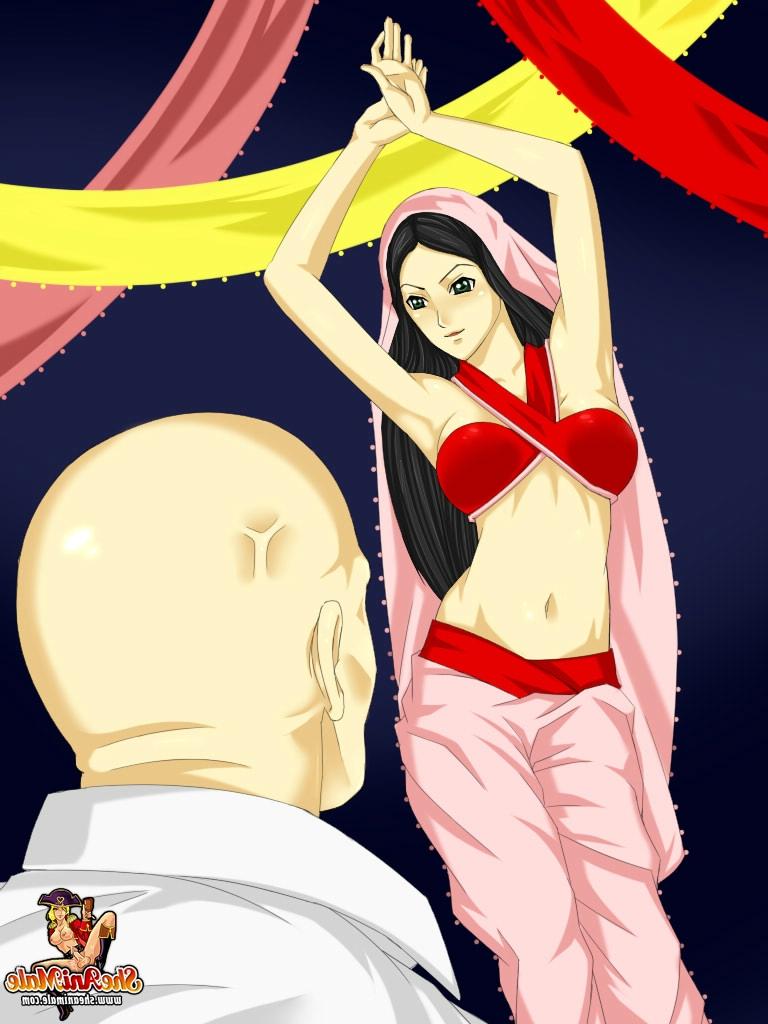 12P Dançarina do ventre gostosa tira seu dong e fode um cara careca