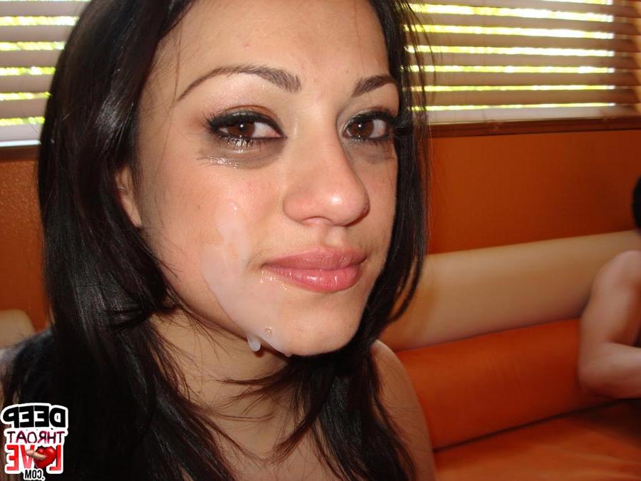 16P Sexy Latina MILF Rachel Milan dando um pau enorme na bola chupando tratamento BJ