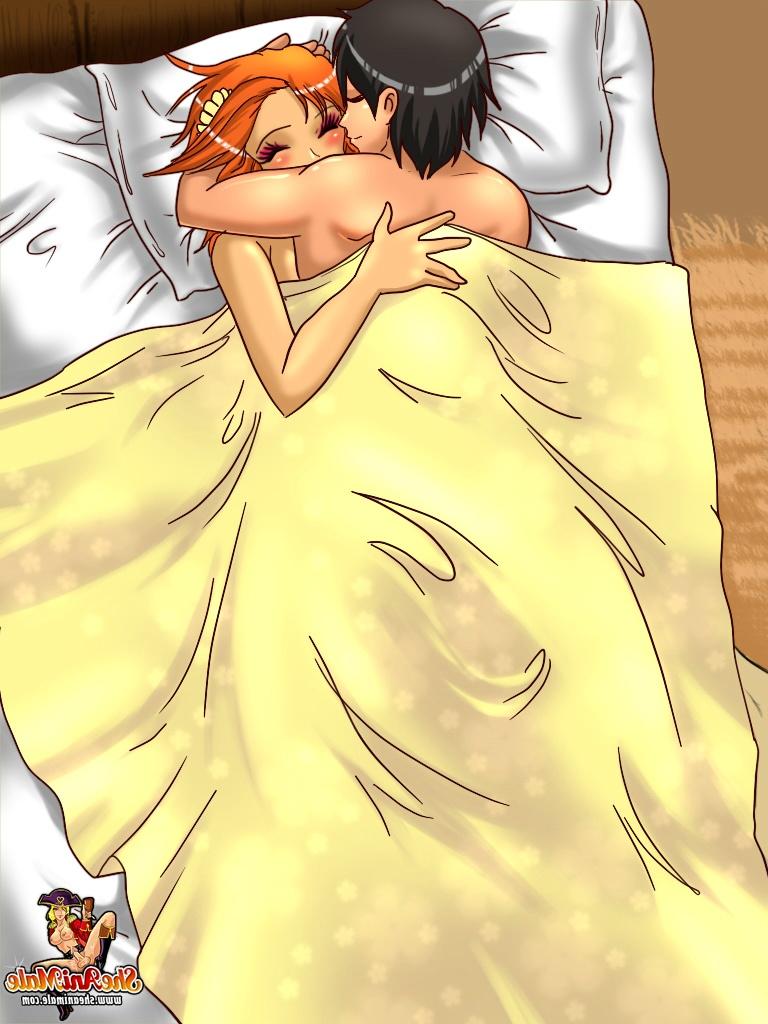 12P Cartoon transsexual with huge tits gets her dick sucked by her boyfriend
