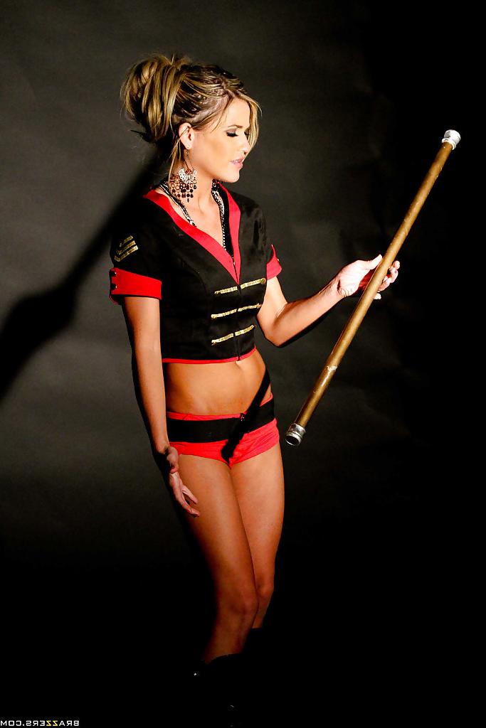 16P Gracious McKenzee Miles with big tits in uniform enjoys hardcore sex