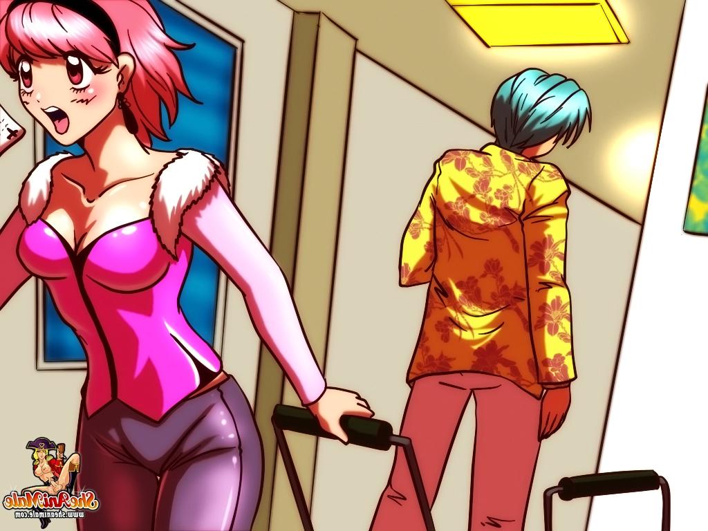 12P Hentai-Shemale-Babe bumst ihren Klassenkameraden in den Mund und ins Arschloch