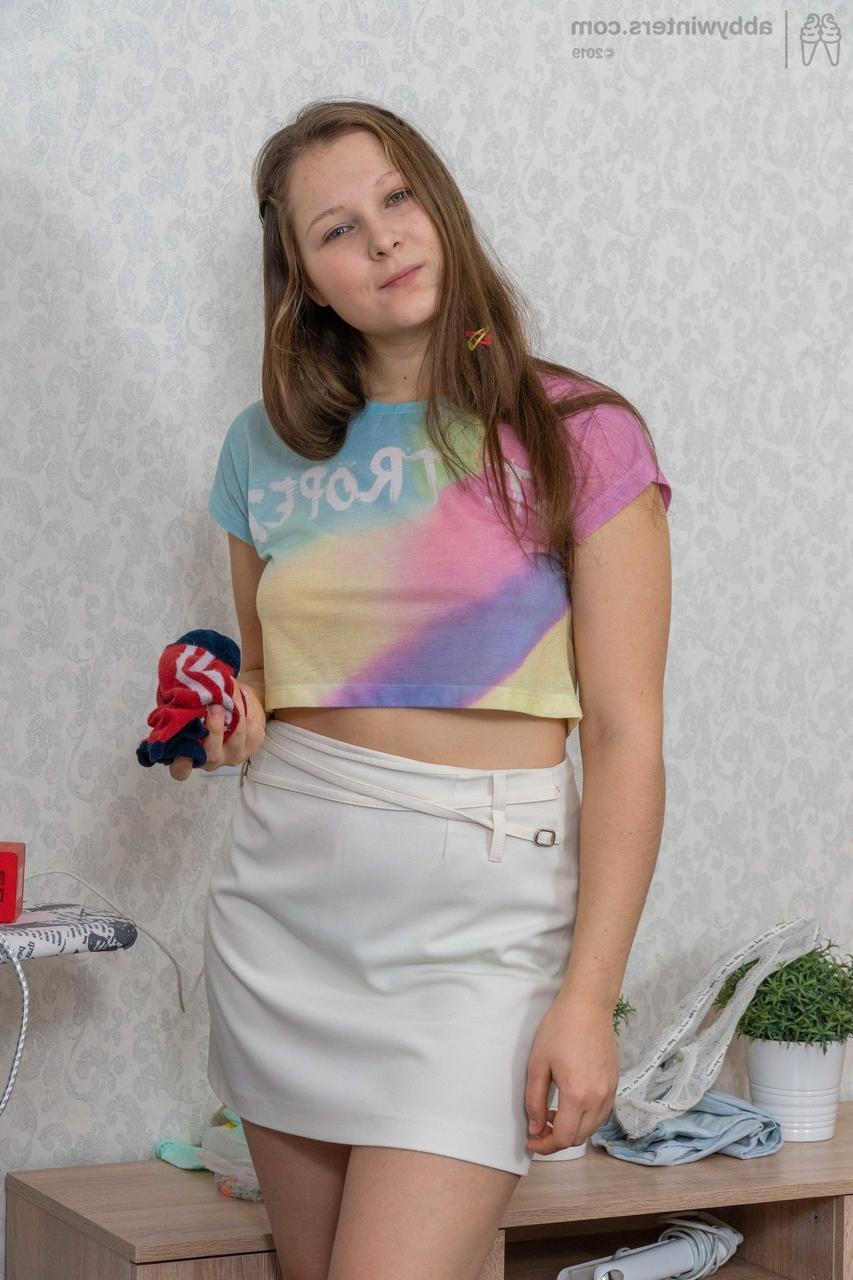 20P Australian nerd Kristiana strips down naked and exposes her hairy body