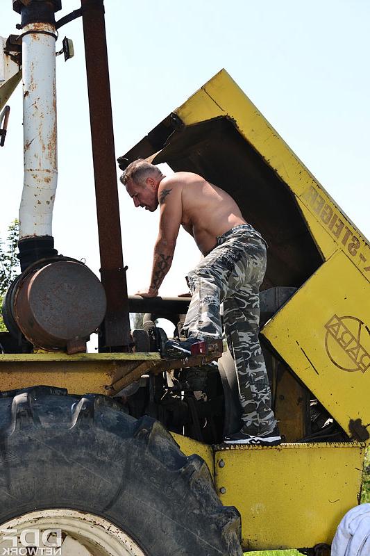 12P Cassie Del Isla does anal during MMF sex with heavy equipment operators