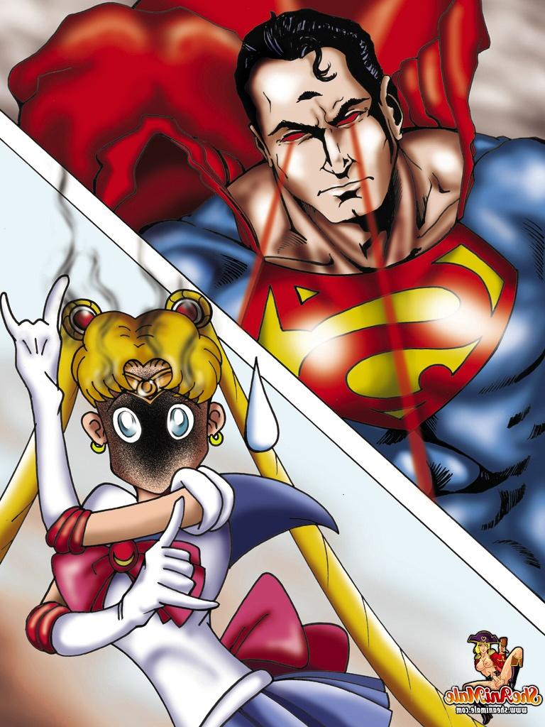 12P Transexual adolescente rubia animada se folla a un superhombre y le hace creampies después de la pelea