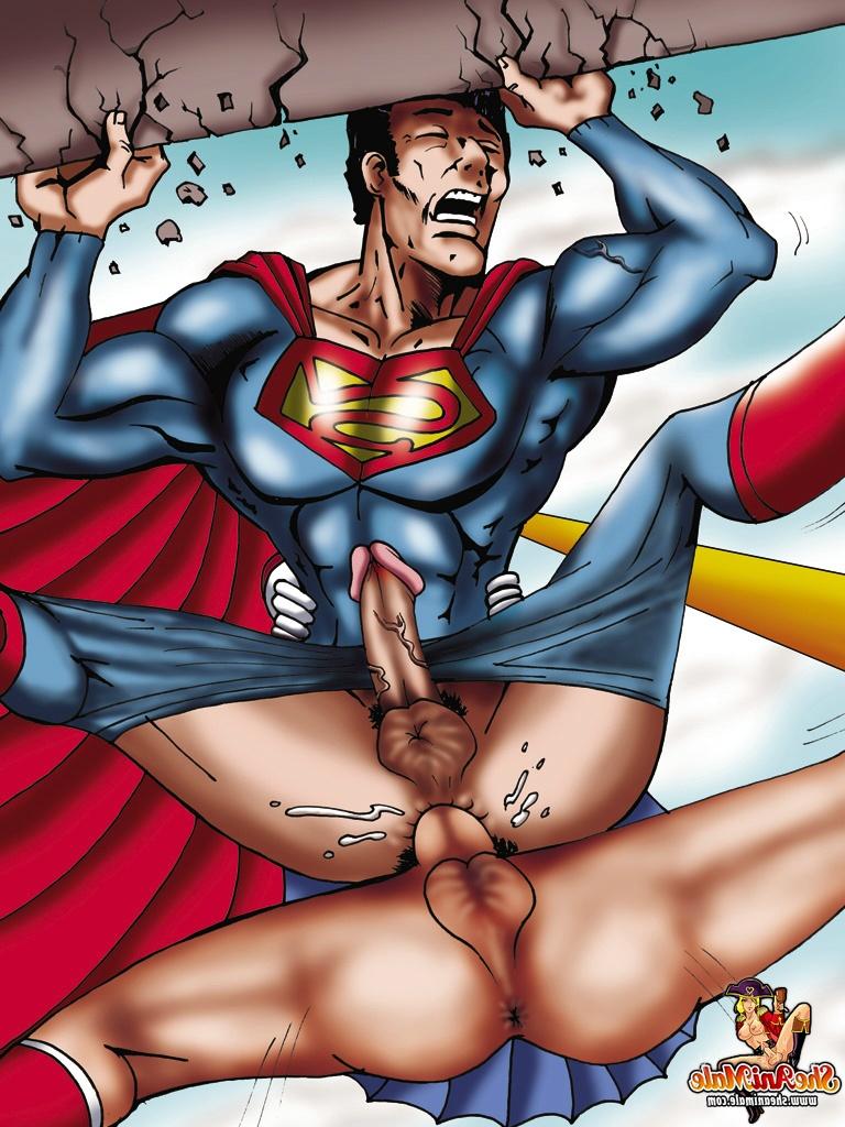 12P Transexual adolescente rubia animada se folla a un superhombre y le hace creampies después de la pelea