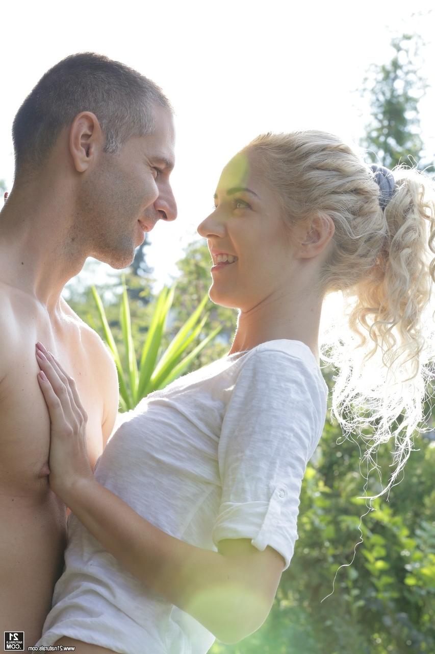 20P Blond Hungarian girl with tattoos Monique Woods gets a good fuck in her bed