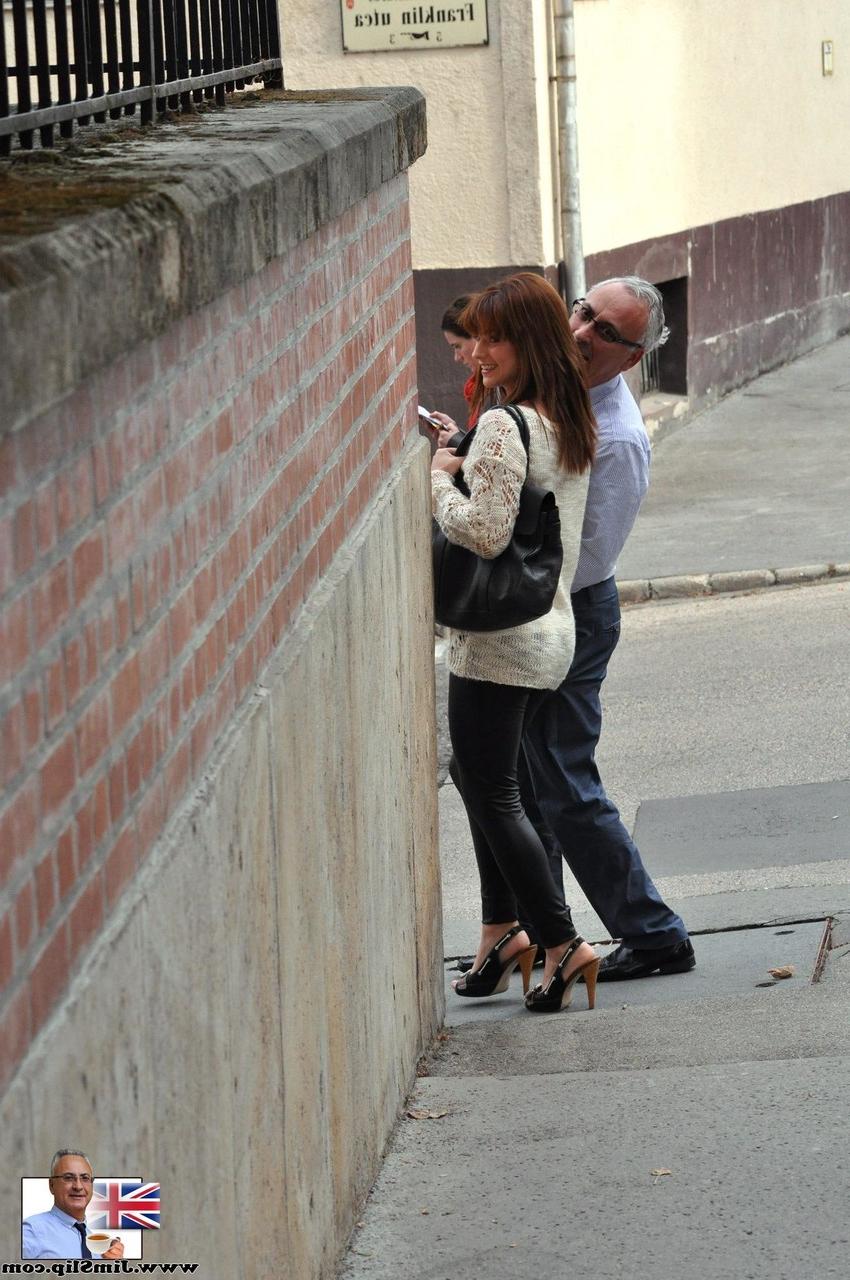 20P Russian MILF Lora Summer fucks an old man she just met in the street