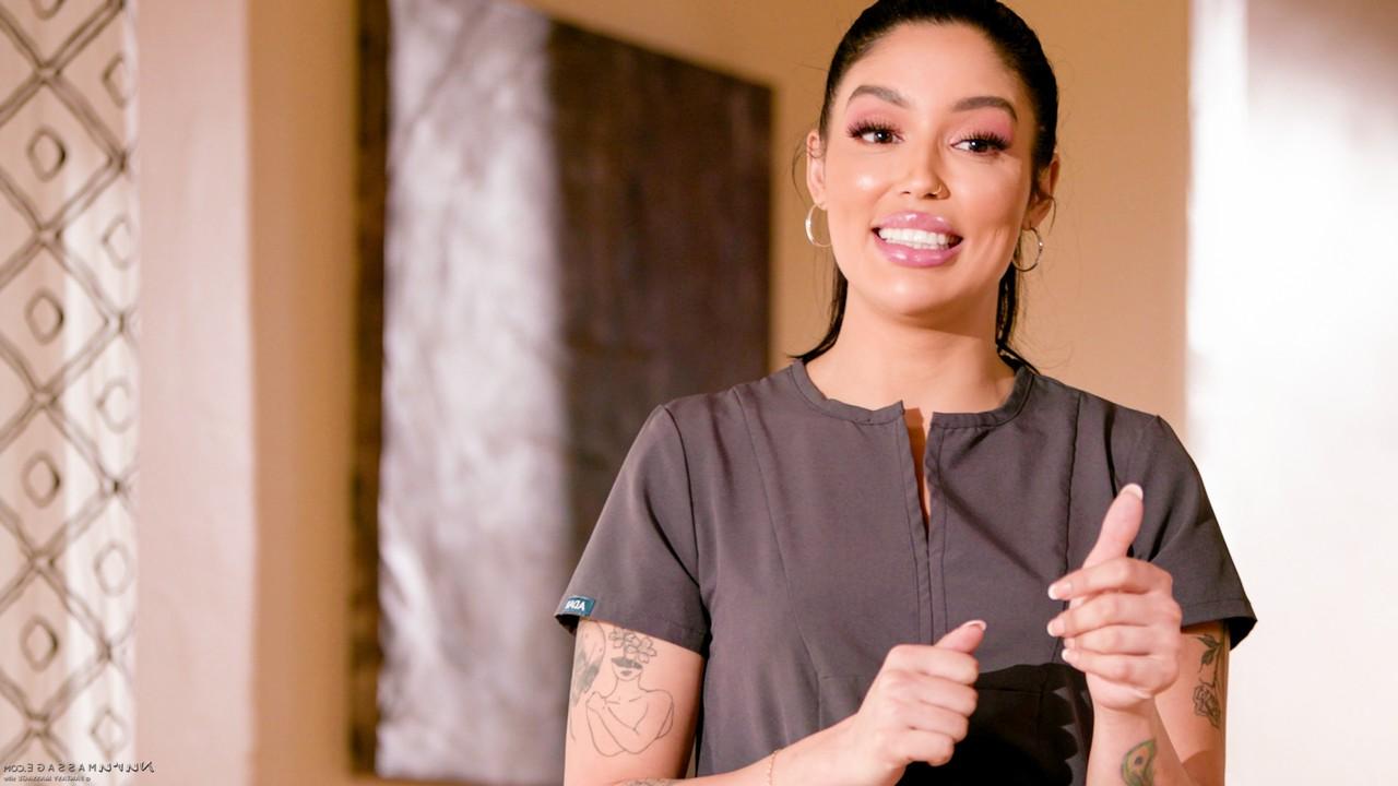 20P Nuru Massage Katie Kush, Seth Gamble, Vanessa Sky