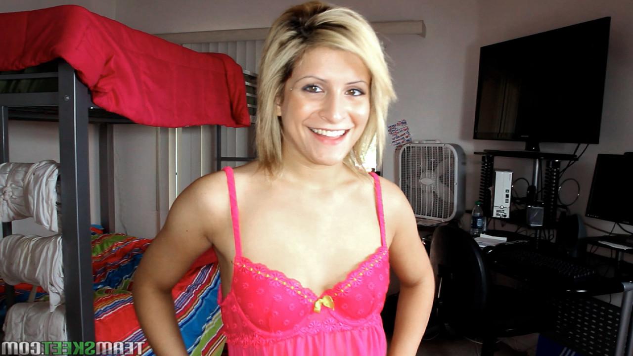 17P Well used slut Caprice Capone gets yet another POV pussy fuck & cum facial
