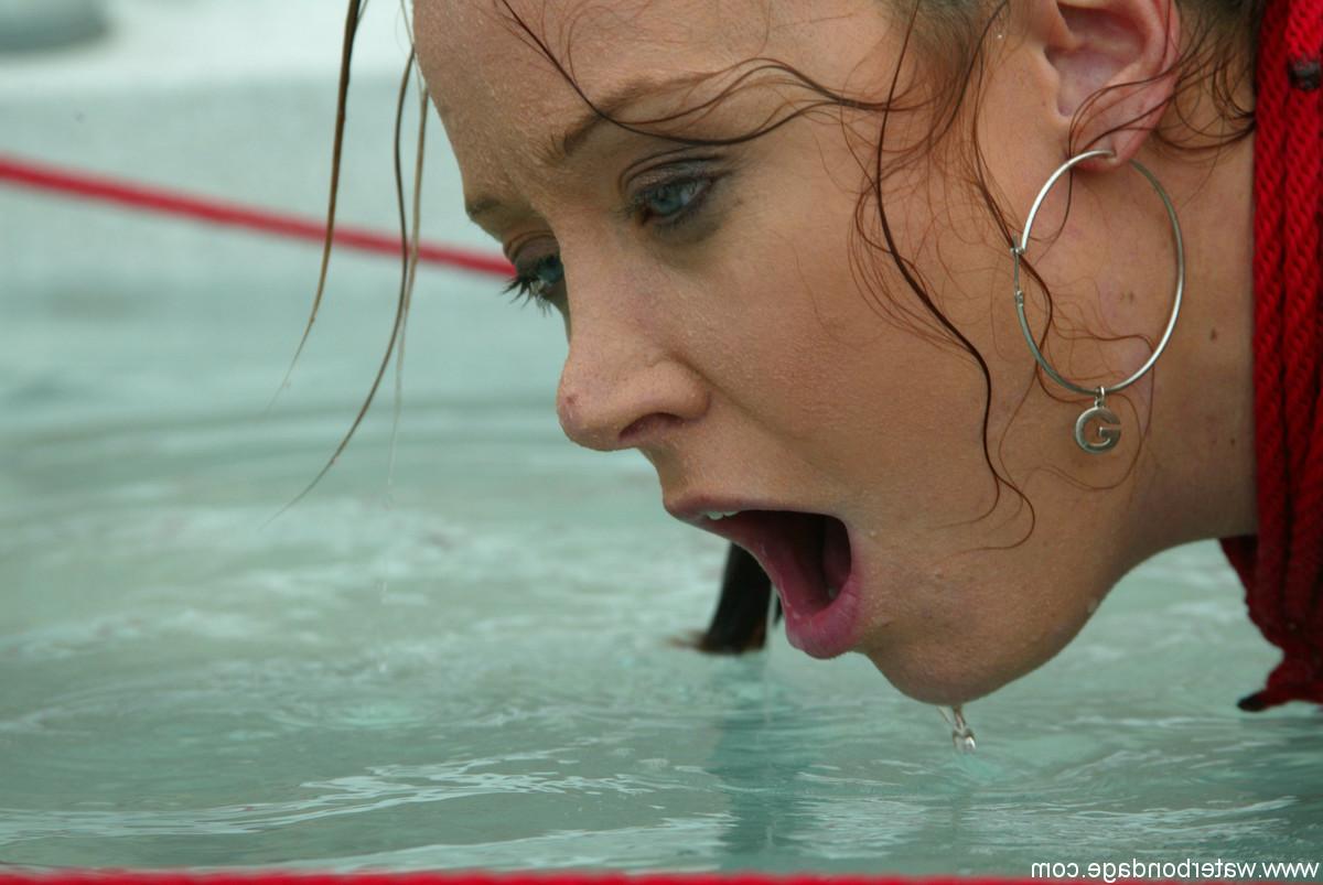 20P MILF with big tits Christina Carter engages in rough bondage water sex action