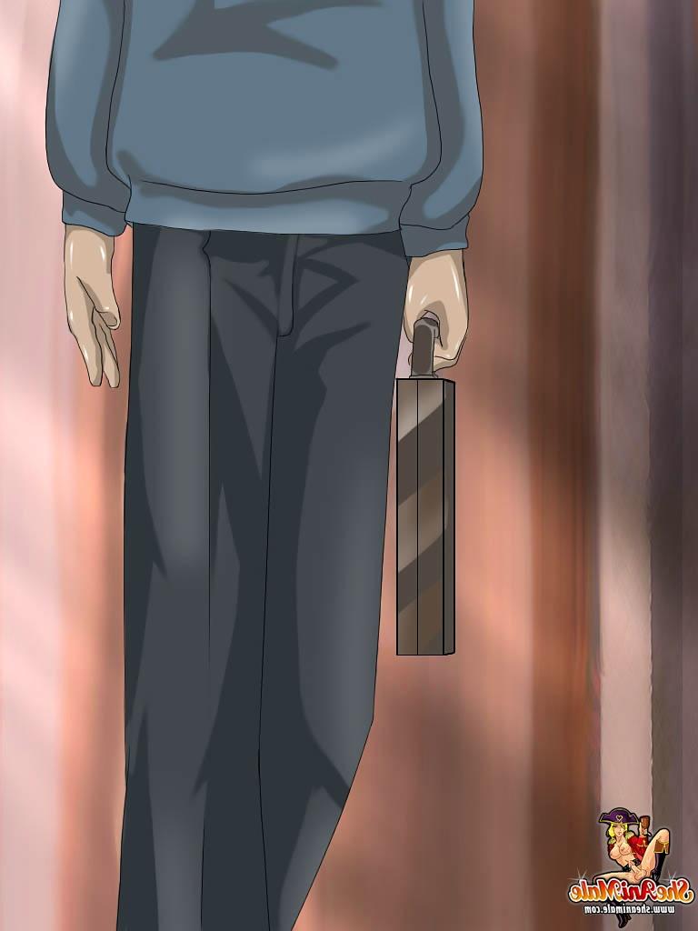 12P Garota de anime sendo fodida com o rosto antes de ter sua buceta fodida por um travesti