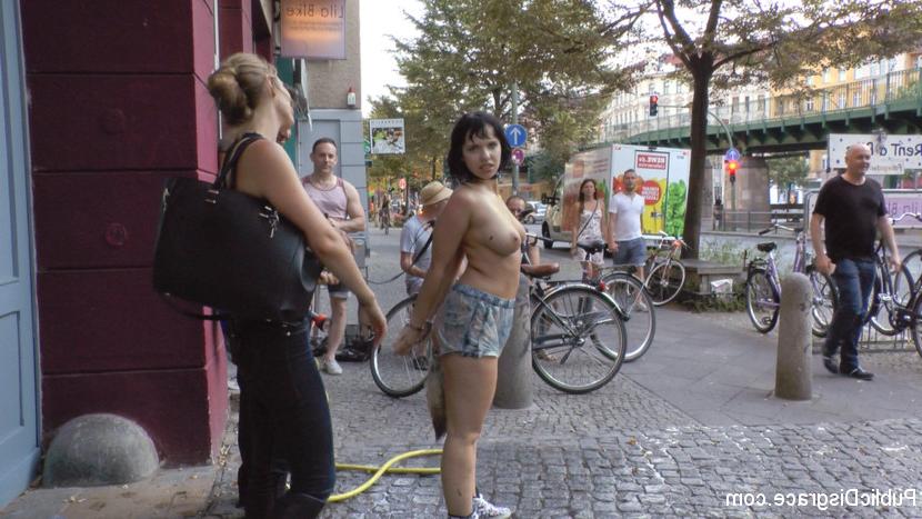 15P Pina De Luxe undergoes a public disgracing at the hands of Mona Wales