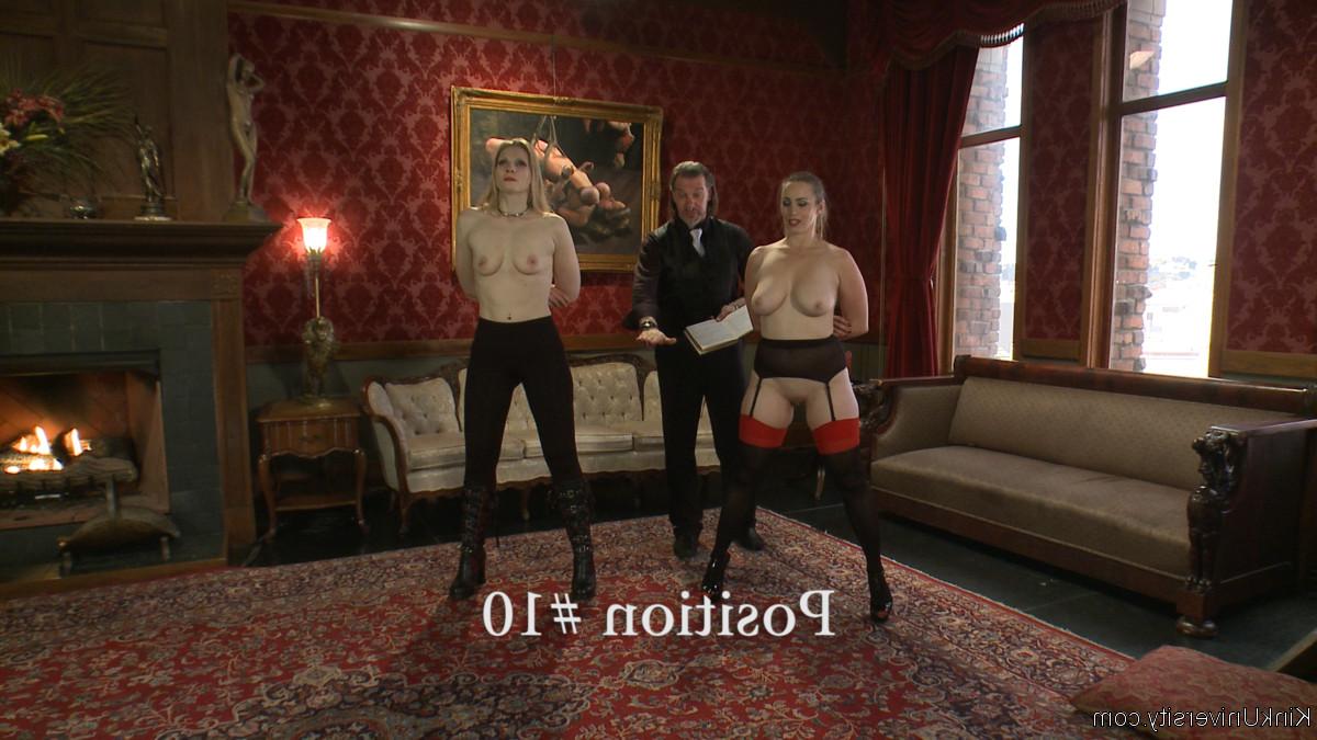 15P Los esclavos americanos Shay Tiziano y Bella Rossi reciben instrucciones de su amo
