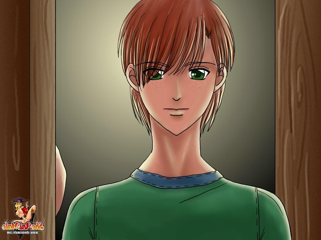 12P Anime Sissy séduit le petit ami de sa mère et se fait enculer en levrette