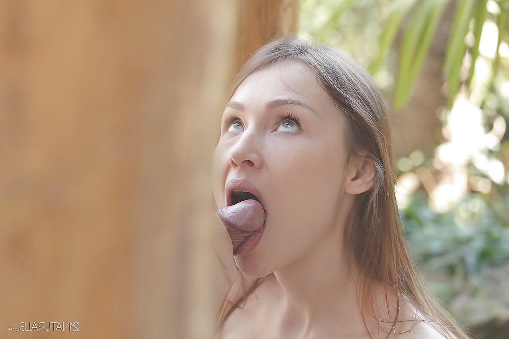 16P Outdoor ass fucking with an excellent pornstar Macy and her man