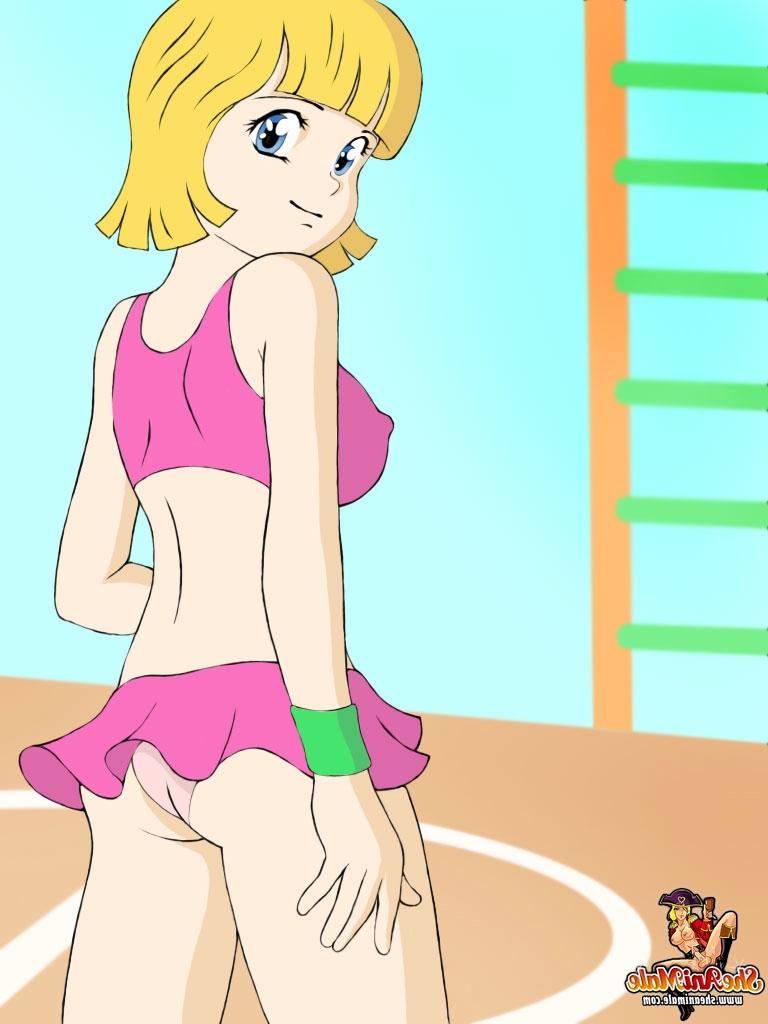 12P Lindas colegiais travestis Tammy e Tiny transam com um garoto na quadra de basquete