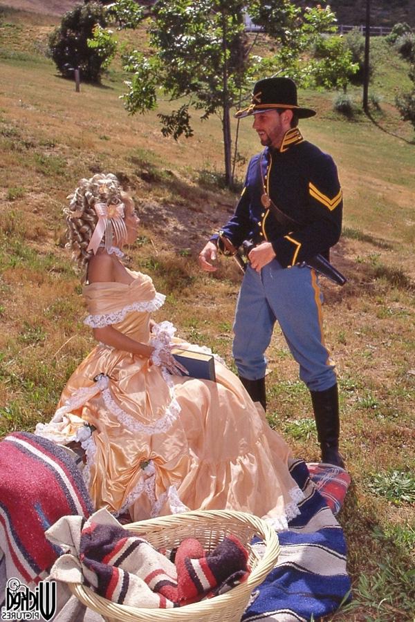 20P A deslumbrante loira Jenna Jameson gosta de ação oral com um cowboy