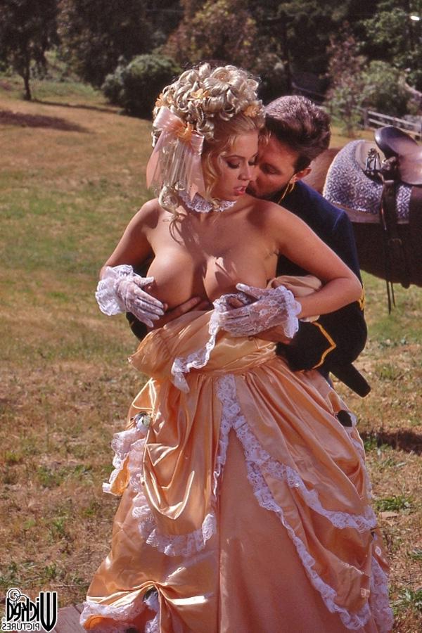 20P A deslumbrante loira Jenna Jameson gosta de ação oral com um cowboy