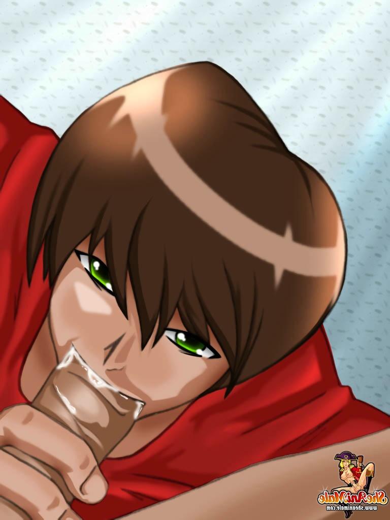 12P Anime transexuelle avec une énorme bite Lisa jouit la bite de son copain après l'avoir attaché