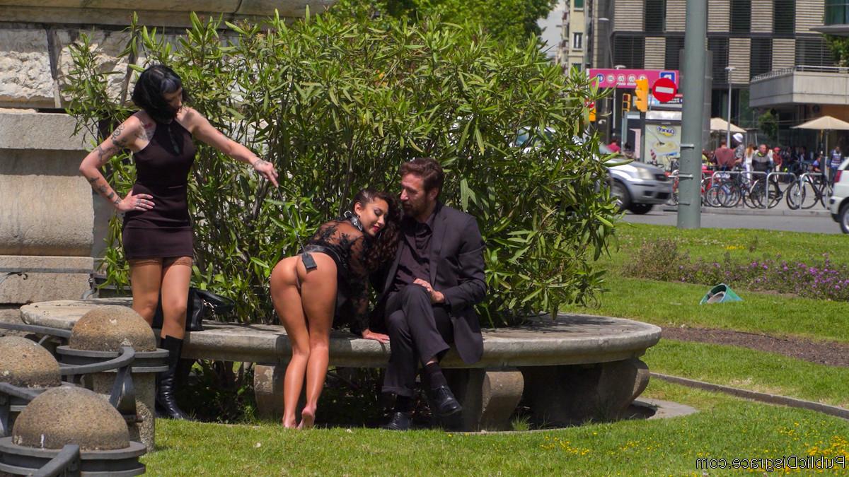 20P Public Disgrace Melody Petite, Mistress Minerva, Oliver Pina, Steve Holmes