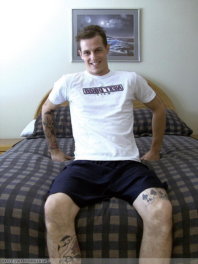 20P Slim brunette twink Dan removes his shirt and masturbates on the sofa
