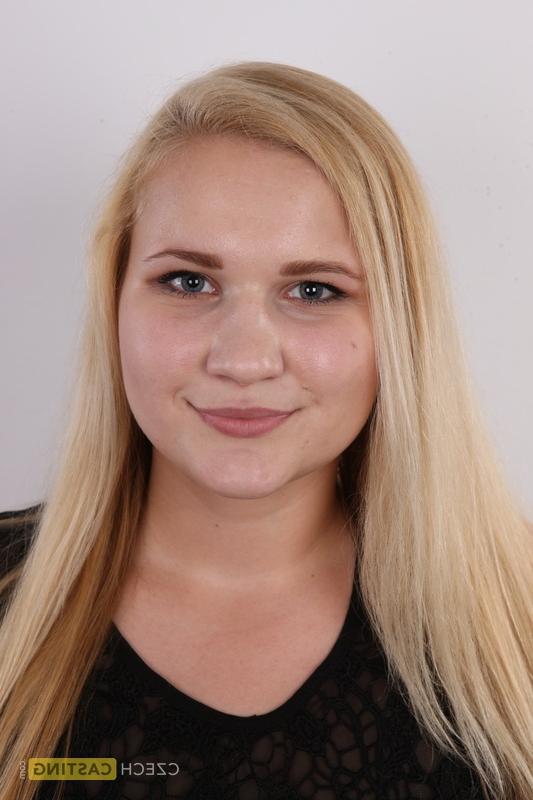 20P Chubby blonde teen Jana shows her pierced cunt during her nude debut