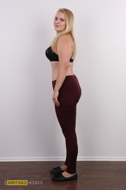 20P Chubby blonde teen Jana shows her pierced cunt during her nude debut