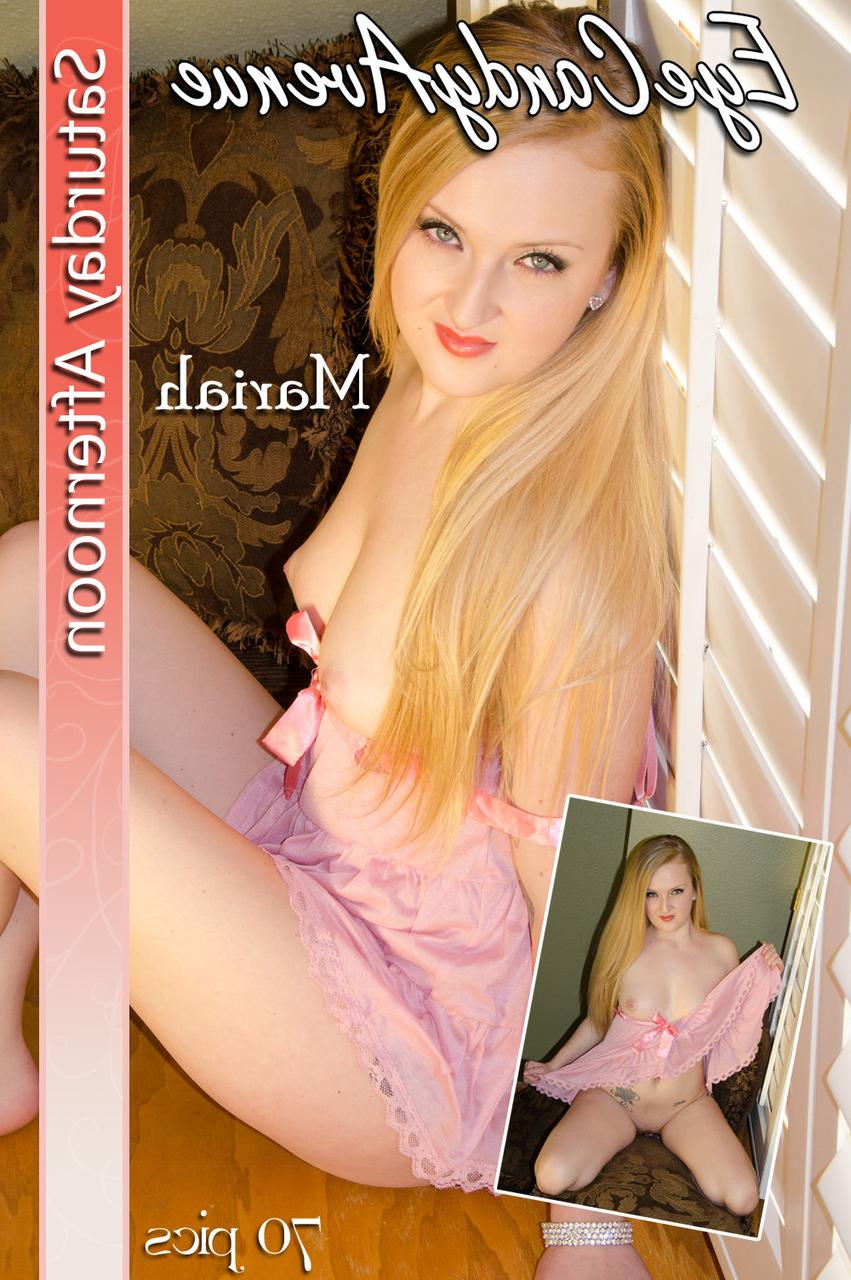 16P Blonde teen Mariah looses her tiny tits and butt from baby doll lingerie