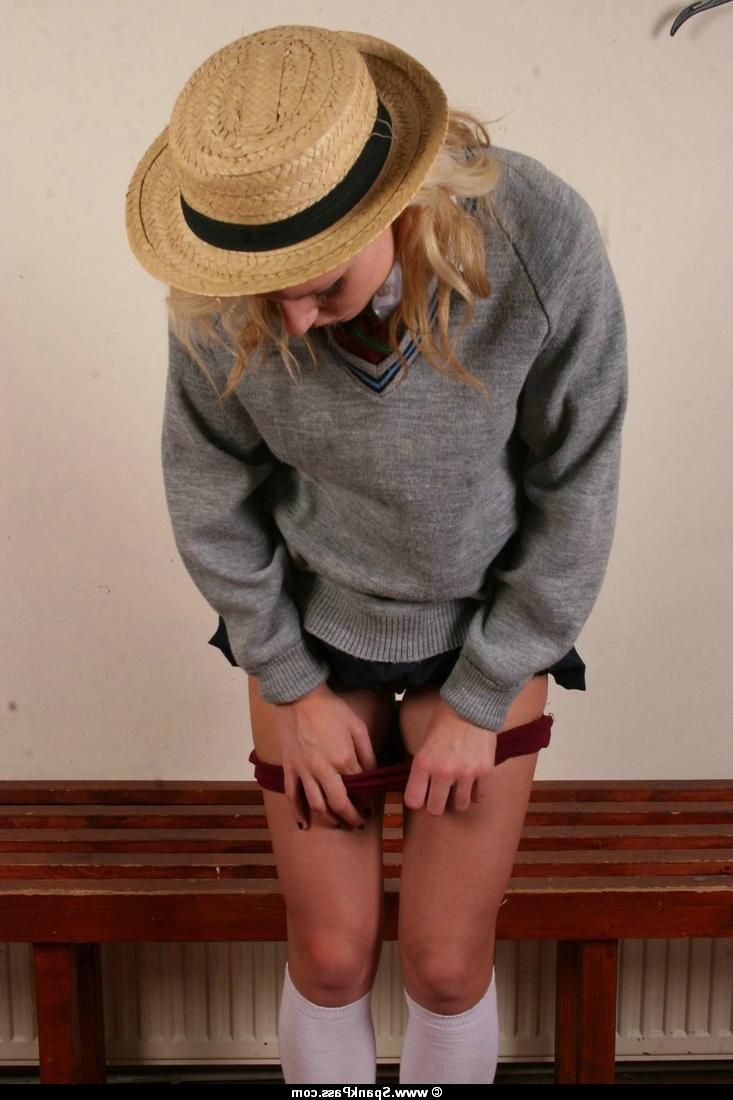 12P British student has her bottom turned red during a paddling from a woman