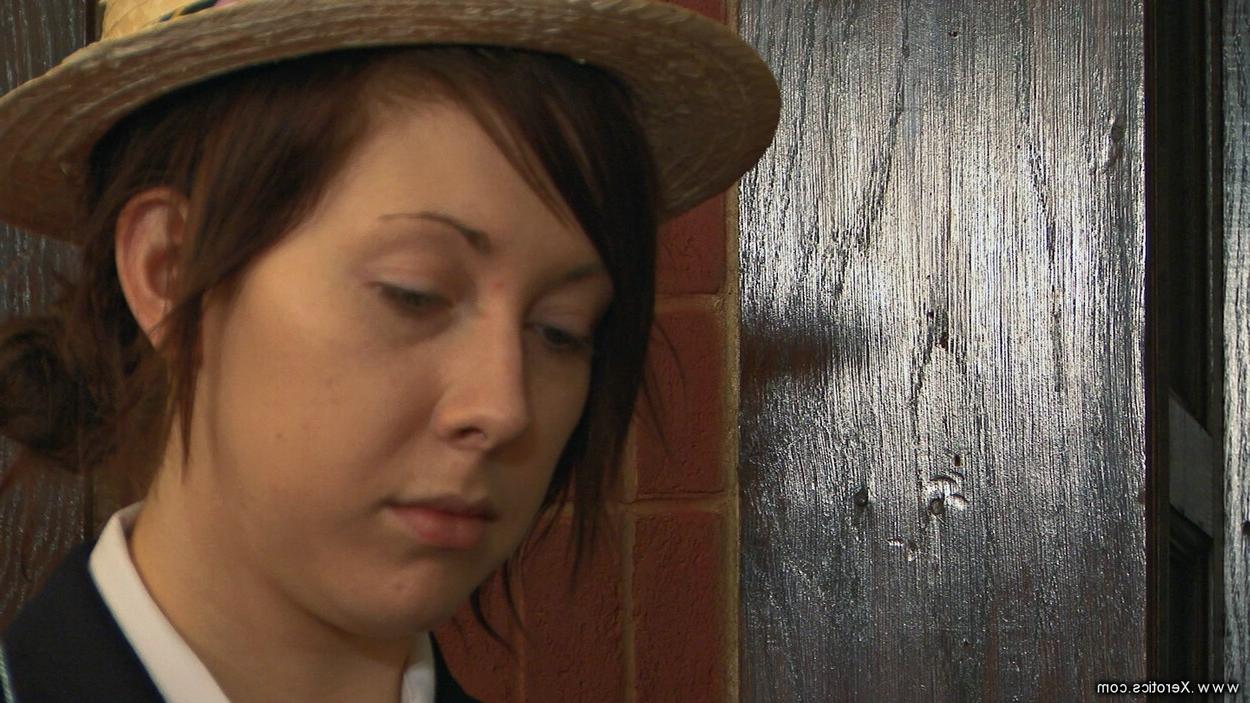 12P Schoolgirl has her juicy butt turned red by an old Headmaster