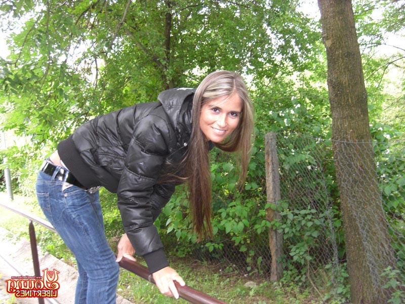 16P Horny teens find a clearing the woods before partaking in anal sex
