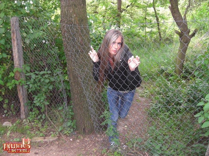 16P Horny teens find a clearing the woods before partaking in anal sex