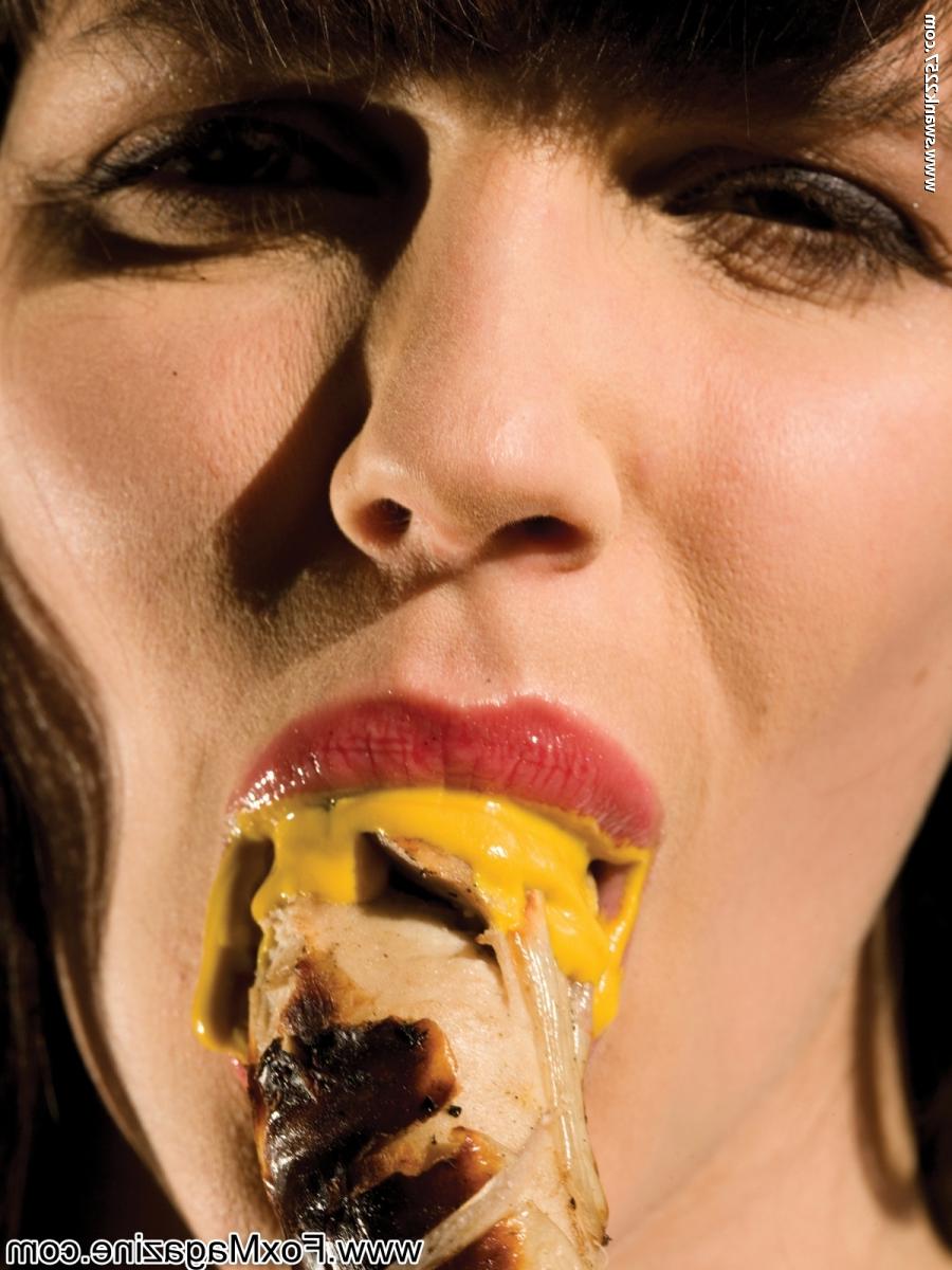 20P Slutty pornstar Bobbi Star masturbates in front of a sausage plate