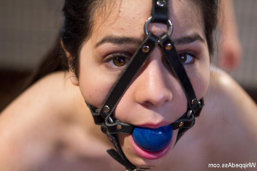 12P Young brunette gets indoctrinated into lesbian BDSM play by an older blonde