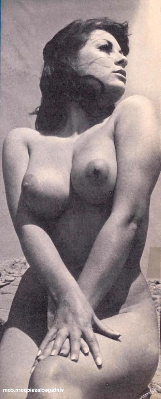 10P Seductive brunette flaunts her big tits while posing in a solo compilation