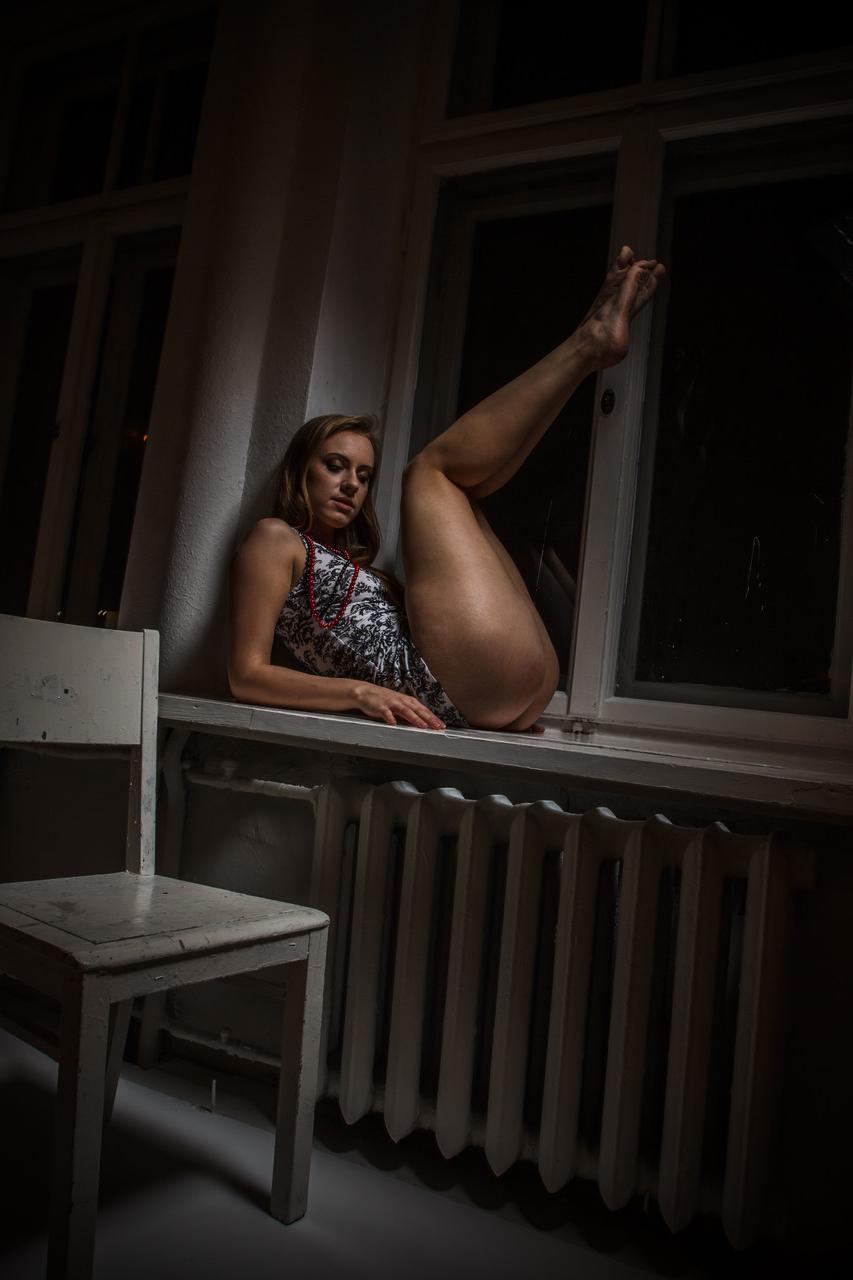20P Glamorous teen Izabella K spreading and fingering her moist pussy
