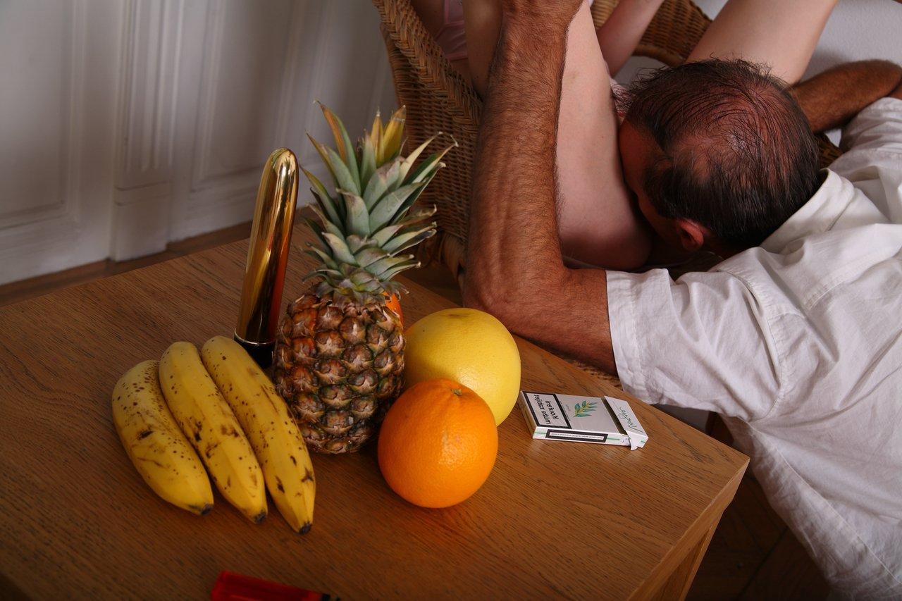 20P Cute teen Elsa tries out tobacco & sex with an old man for the first time