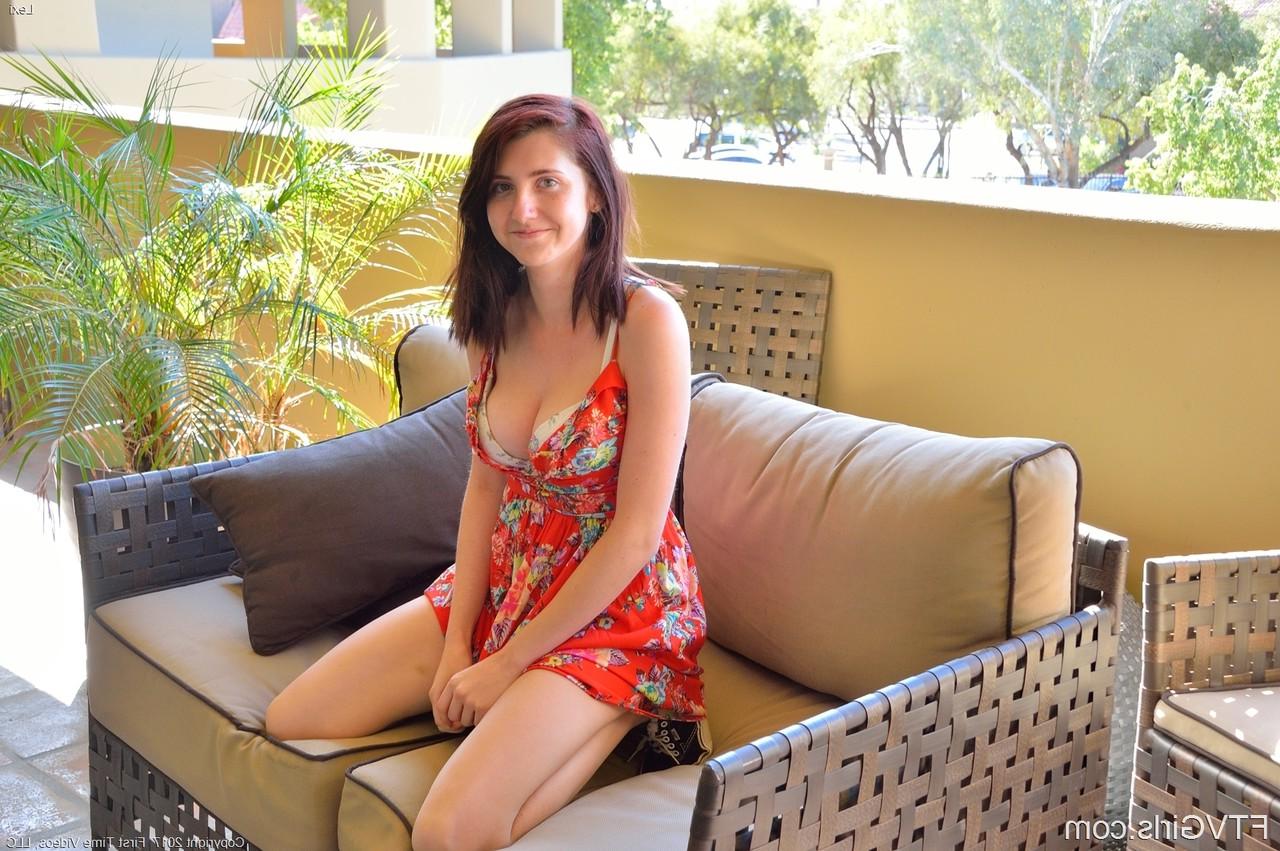 16P Playful horny Lexi-II shoves a plastic toy up her snatch before fisting