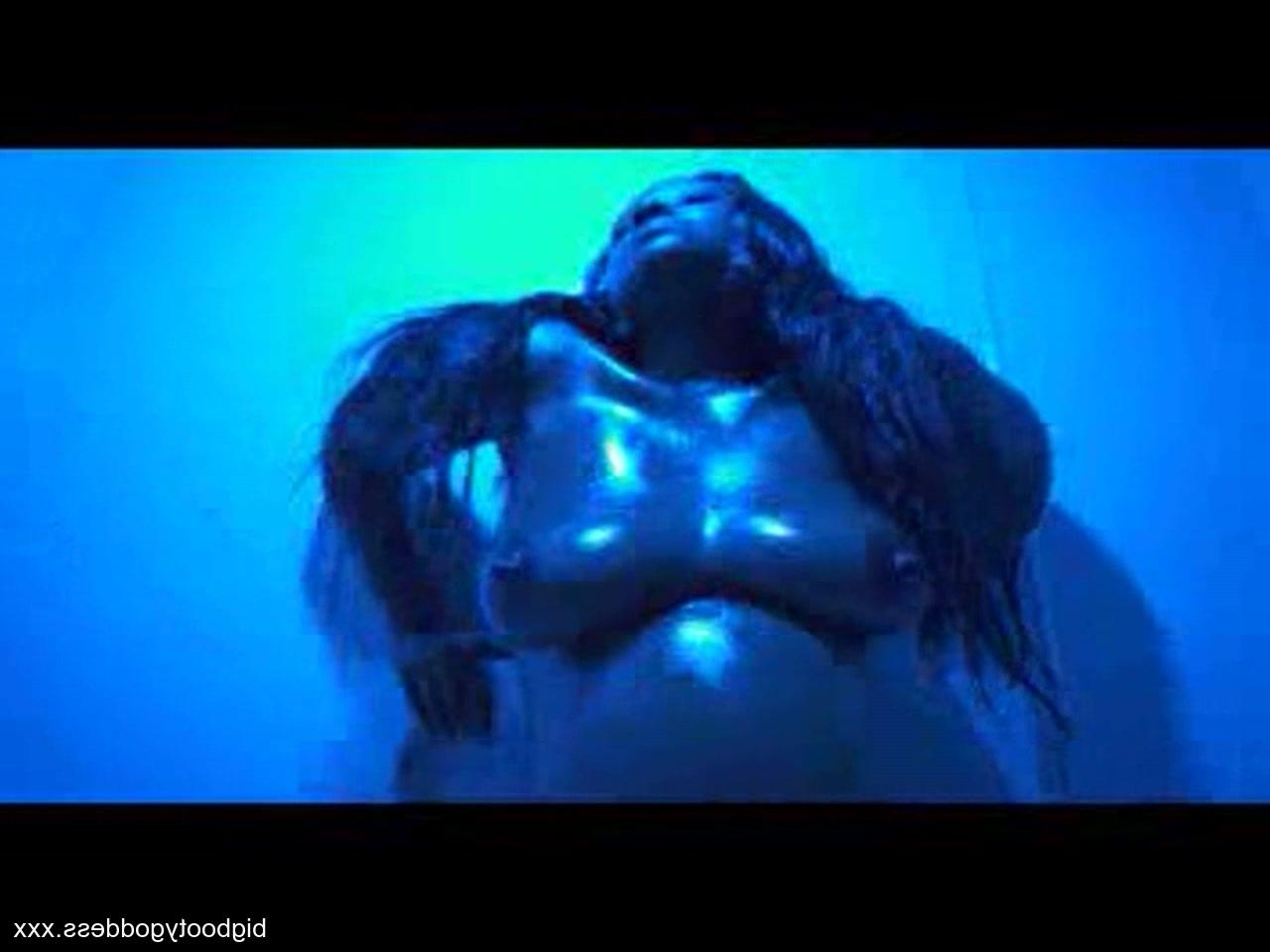 17P Amateur BBW Eva Godiva stripping and playing with her big tits in the dark