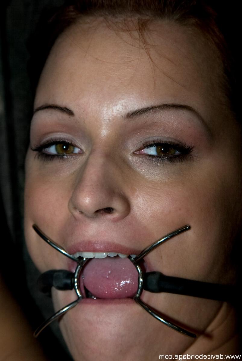 17P Slaves Sara Faye & Amber Rayne share their master's cock in a bondage 3some